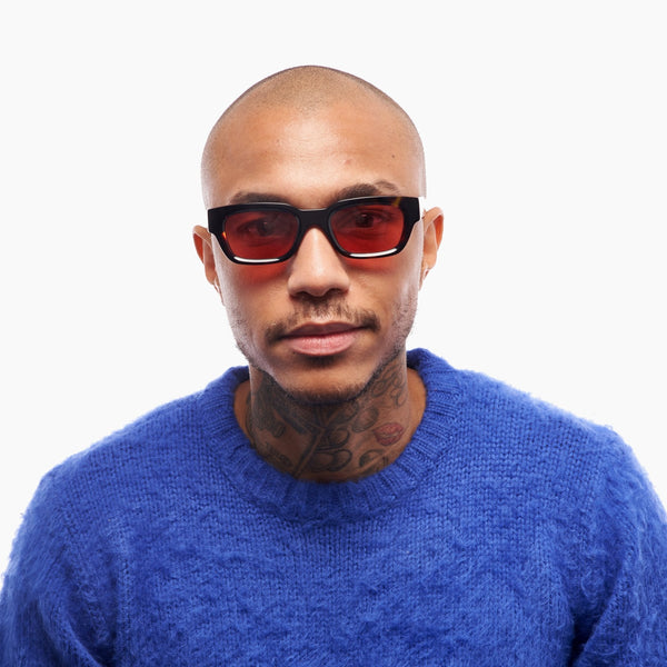 Zed / Tortoise Acetate & Rose Lens - Shade Files
